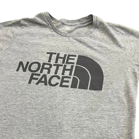 The North Face Gray Standard Fit Logo Tee M - Picture 2 of 3